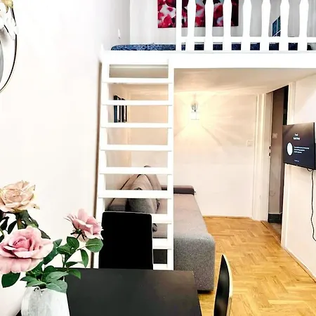 Daire F2 Ultra Danube Loft Budapeşte